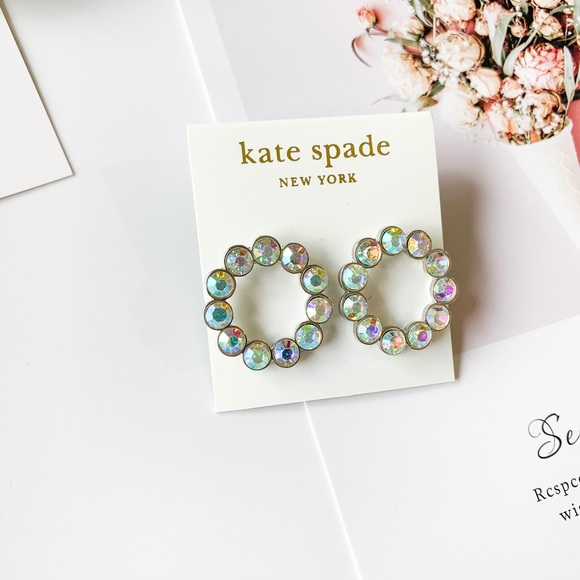 ❗️LAST ONE❗️Kate Spade Circle Stud Earrings Silver